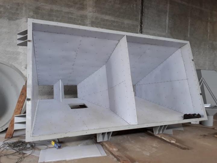 Montagem correia transportadora